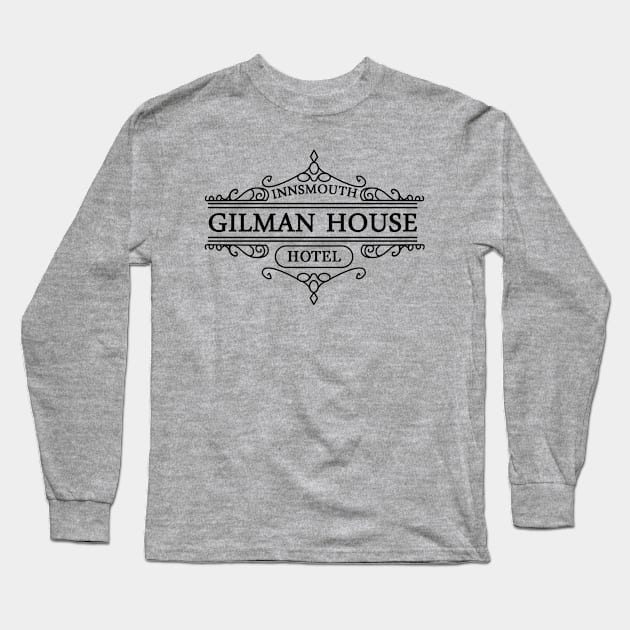 Gilman House Hotel Long Sleeve T-Shirt by Duckfieldsketchbook01